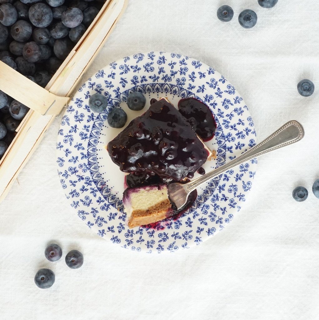 Gâteau au fromage Bleuets | Barquette, 550 g, 1 Unite