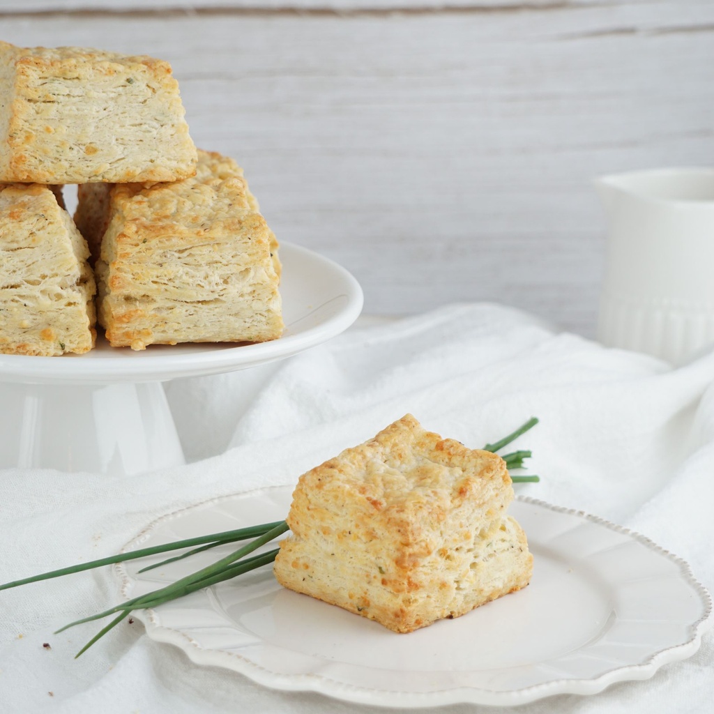 Scones Fromage et poivre | 95 g, Cru, 6 Unites